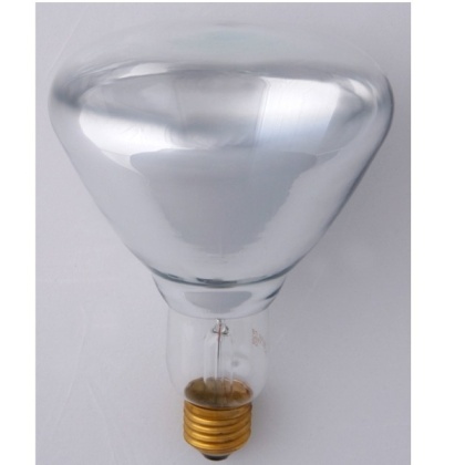 Lampa grzewcza promiennik IR kwoka 150W E27 230V biały Helios