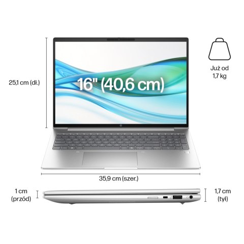 NOTEBOOK HP Probook 465 G11 AD1J2ET 16"WUXGA AG/Ryzen 5-7535U/16GB/1TB PCIE NOTEBOOK HP Probook 465 G11 AD1J2ET 16"WUXGA AG/Ryzen 5-7535U/16GB/1TB PCIE