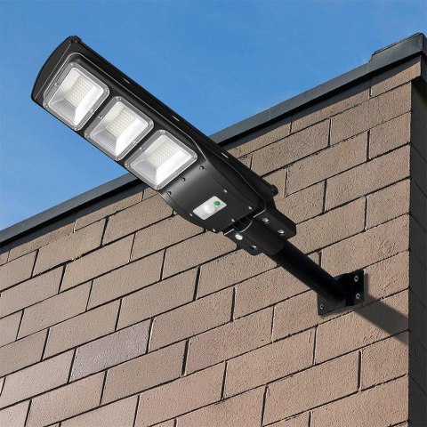Naświetlacz Oprawa Uliczna LED Solarna V-TAC 12W Czarny VT-ST180W 6000K 1200lm