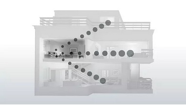 Telefon bezprzewodowy stacjonarny czarny Philips D1602D/53 DUO x 2