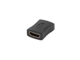 Adapter HDMI 4K UHD, gniazdo czarny, lanberg