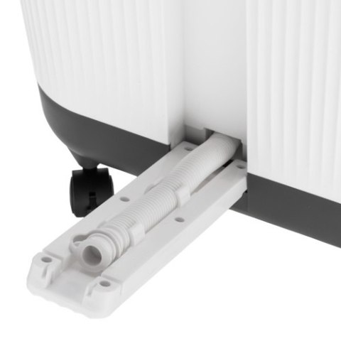 Adler Deluxe Hydromasażer do stóp z masażem mechanicznym | 4 rolki + 4 wałki | Podgrzewanie wody 48°C | 16,7 L |