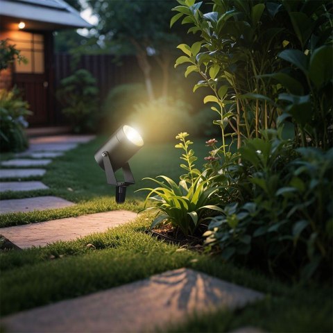 Oprawa gruntowa ogrodowa wbijana LED V-TAC 10W IP65 VT-80070 3000K 880lm