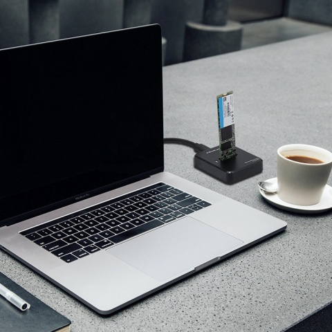 Qoltec Stacja dokująca dysków M.2 SATA NGFF USB3.1