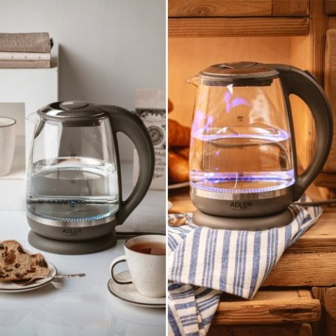 Adler Czajnik szklany 2,0 L