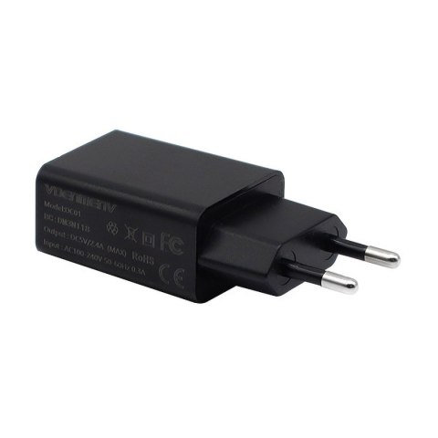 Ładowarka sieciowa USB + kabel USB typu C 2400 mA 12 W