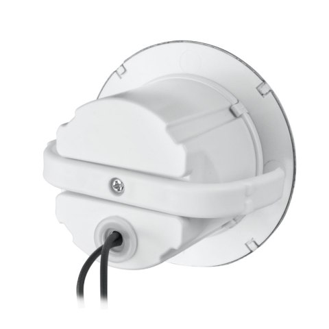 Oprawa LED schodowa z czujnikiem ruchu, okrągła, srebrna DPM