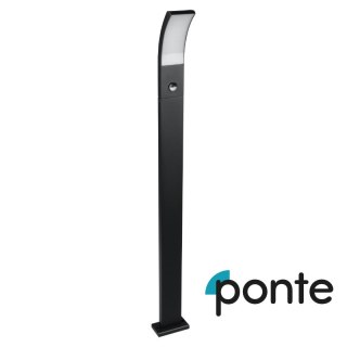 Słupek ogrodowy LED z czujnikiem ruchu, IP54, 9 W, 1000 lm, 4000 K, 100 cm, PONTE PONTE