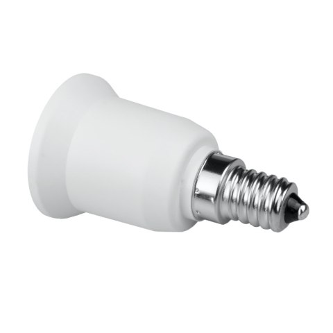 Adapter żarówki E14 na E27 DPM