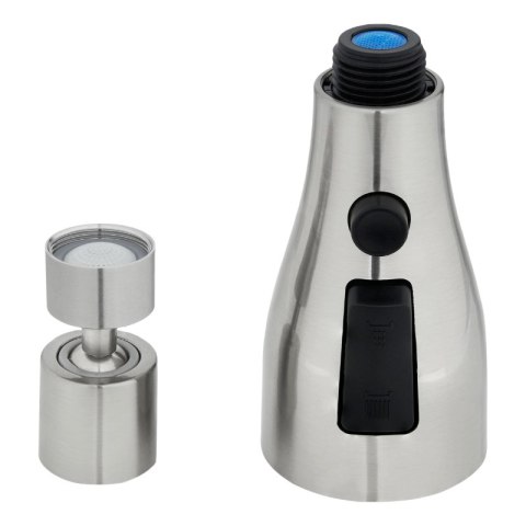 Perlator do baterii z przegubem, nikiel, XL1078N, Noveen NOVEEN