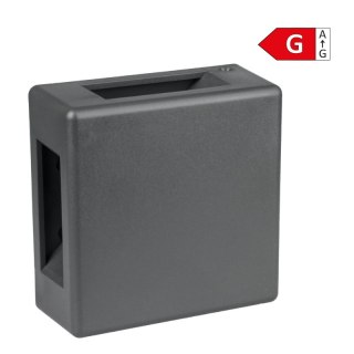 Kinkiet zewnętrzny, 6 W, 180 lm, 3000 K, IP54, szary