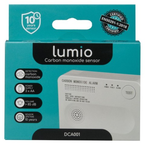 Czujnik czadu, autonomiczny, bateryjny, LUMIO