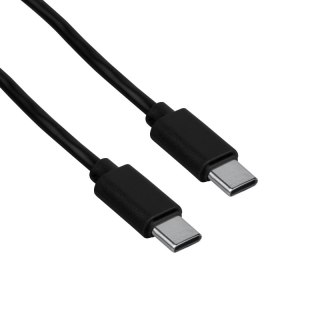Przewód USB C - C, czarny, 1 m