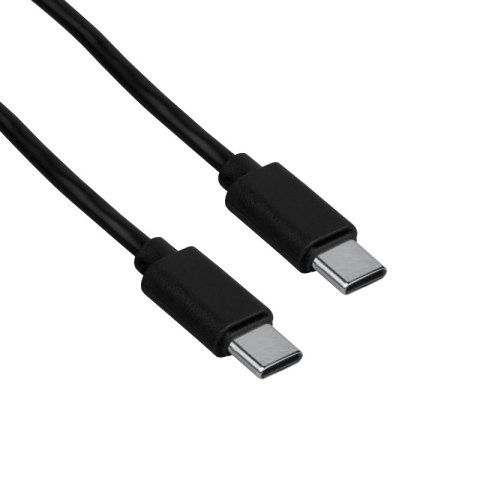 Przewód USB C - C, czarny, 1 m