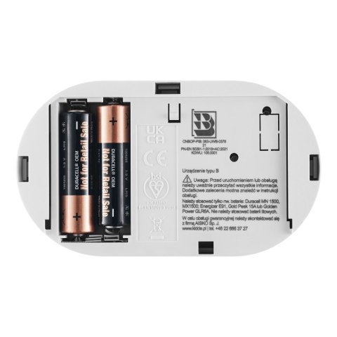 Czujnik czadu bateryjny K5CO, gwarancja 7 lat, Kidde KIDDE