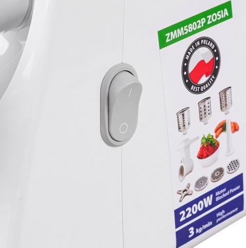 Polska maszynka do mielenia mięsa Zelmer ZMM5801P