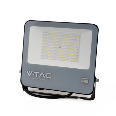 Projektor LED V-TAC CREE CHIP 100W 135lm/W czarna obudowa przewód 1m IP65 VT-44101 4000K 11480lm 6 lat gwarancji
