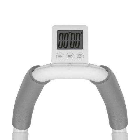 Przyrząd do ćwiczenia mięśni brzucha z timerem, AB roller Wheel AB-3 , kolor czarno-niebieski , REBEL ACTIVE