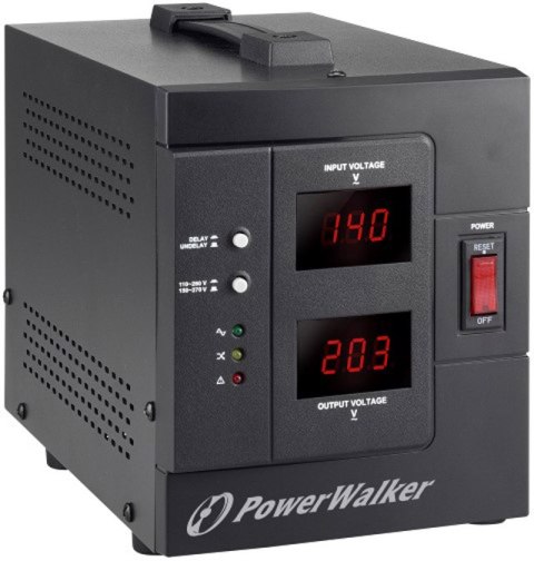 STABILIZATOR NAPIĘCIA AVR POWERWALKER 230V, 2000VA 2X PL OUT