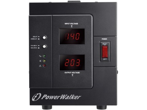 STABILIZATOR NAPIĘCIA AVR POWERWALKER 230V, 3000VA 1X PL OUT, TERMINAL IN/OUT