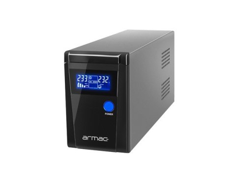 UPS ARMAC PURE SINE WAVE OFFICE LINE-INTERACTIVE 650VA LCD 2X 230V PL METALOWA OBUDOWA UPS ARMAC PURE SINE WAVE OFFICE LINE-INTERACTIVE 650VA LCD 2X 230V PL METALOWA OBUDOWA
