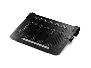 PODSTAWKA CHŁODZĄCA POD LAPTOPA COOLER MASTER NOTEPAL U3 PLUS CZARNA (USB 2.0, DO 19", 3X 80MM)