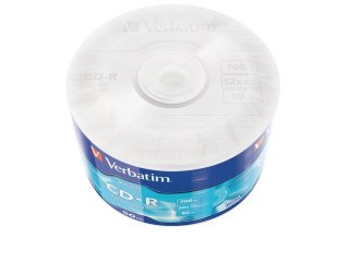 CDR VERBATIM 700MB EXTRA PROTECTION WRAP (SPINDLE 50)