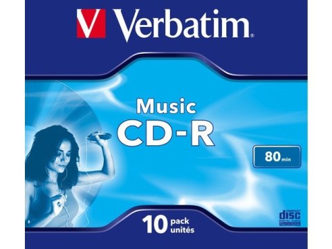 CDR VERBATIM AUDIO 80MIN (JEWEL CASE 10)