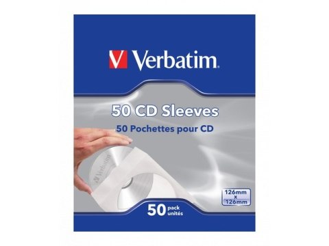 KOPERTY PAPIEROWE CD Z OKIENKIEM VERBATIM 50SZT KOPERTY PAPIEROWE CD Z OKIENKIEM VERBATIM 50SZT