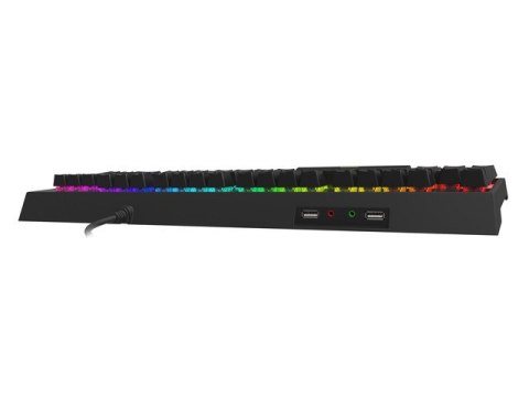 KLAWIATURA DLA GRACZY GENESIS THOR 210 RGB US HYBRYDOWA PODŚWIETLENIE RGB