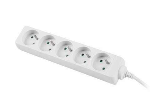 LISTWA PRZEDŁUŻACZ LANBERG 1.5M 5X 230V PL KABEL WYKONANY Z PEŁNEJ MIEDZI BIAŁA LISTWA PRZEDŁUŻACZ LANBERG 1.5M 5X 230V PL KABEL WYKONANY Z PEŁNEJ MIEDZI BIAŁA
