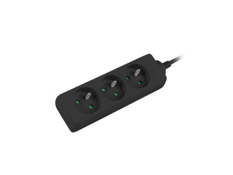 LISTWA PRZEDŁUŻACZ LANBERG 3M 3X 230V PL KABEL WYKONANY Z PEŁNEJ MIEDZI CZARNA LISTWA PRZEDŁUŻACZ LANBERG 3M 3X 230V PL KABEL WYKONANY Z PEŁNEJ MIEDZI CZARNA