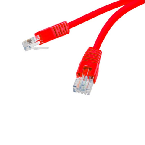 Cablexpert Przewód internetowy, czerwony patchcord 2M RJ45 kat. 5E Cablexpert Przewód internetowy, czerwony patchcord 2M RJ45 kat. 5E