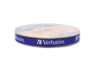 DVD-R VERBATIM 4.7GB X16 MATT SILVER WRAP (SPINDLE 10)