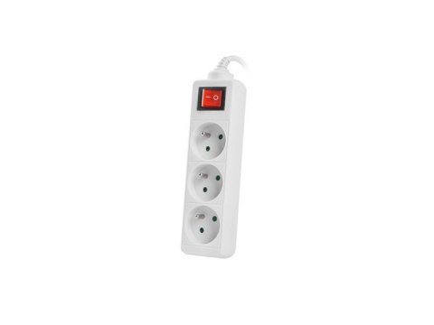 LISTWA PRZEDŁUŻACZ LANBERG 1.5M 3X 230V PL Z WYŁĄCZNIKIEM KABEL WYKONANY Z PEŁNEJ MIEDZI BIAŁA LISTWA PRZEDŁUŻACZ LANBERG 1.5M 3X 230V PL Z WYŁĄCZNIKIEM KABEL WYKONANY Z PEŁNEJ MIEDZI BIAŁA