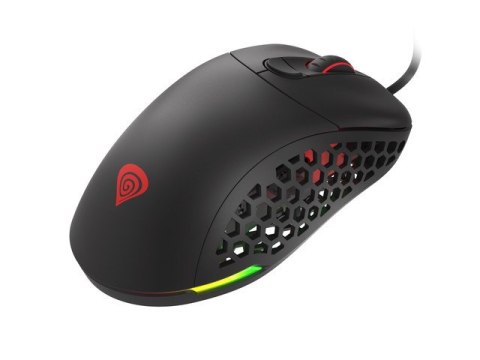 MYSZ DLA GRACZY GENESIS XENON 800 LEKKA 16000DPI RGB CZARNA GAMINGOWA PMW3389