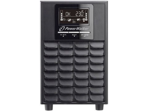 UPS POWERWALKER ON-LINE 1/1 FAZY 1500VA CG PF1 USB/RS-232, 4X IEC C13, EPO, WOLNOSTOJĄCY