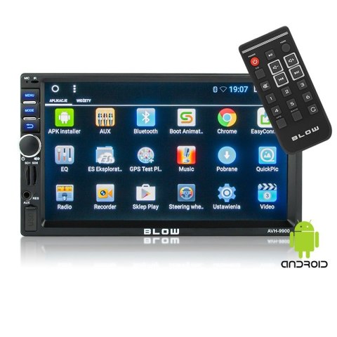 BLOW AVH-9900 Radio samochodowe 2 DIN 7" Android BT Wi-Fi SD USB 4x50W