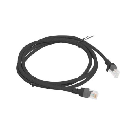 Lanberg Przewód internetowy, czarny patchcord 5M RJ45 kat. 5E Lanberg Przewód internetowy, czarny patchcord 5M RJ45 kat. 5E