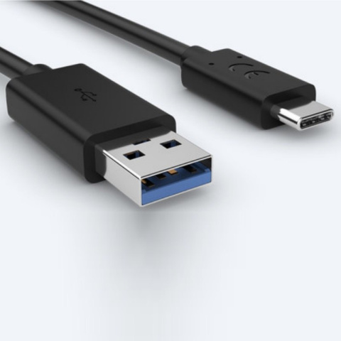 Sony oryginalny przewód fast charging, USB 3.1 Gen 2, kabel wtyk USB typ A - wtyk USB typ C czarny 1m