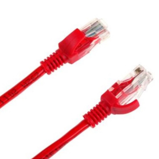 INTEX Przewód internetowy, czerwony patchcord 3m RJ45