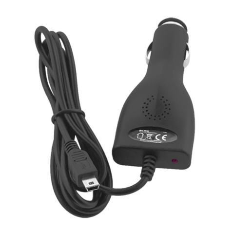 Ładowarka samochodowa mini USB 2A do nawigacji GPS, rejestratora samochodowego 1.5 m