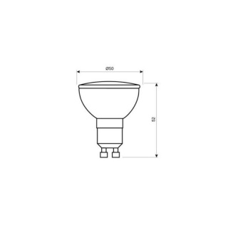 Żarówki LED SMD GU10 RGB 3W 200lm + Pilot