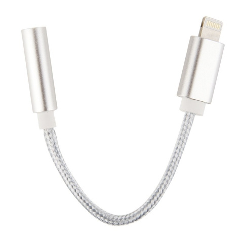 Audioadapter, przejście iPhone 7 gniazdo Jack 3,5mm - wtyk Ligtning Audioadapter, przejście iPhone 7 gniazdo Jack 3,5mm - wtyk Ligtning