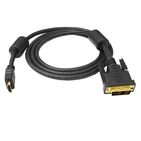 Lexton przewód, kabel DVI-HDMI (wtyk-wtyk) prosty 1,5M Lexton przewód, kabel DVI-HDMI (wtyk-wtyk) prosty 1,5M