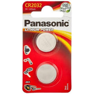 Panasonic Lithium Power CR2032, Bateria Panasonic 3V, CR2032