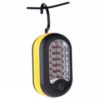 Vipow latarka, lampa warsztatowa z magnesem 27LED (24+3)