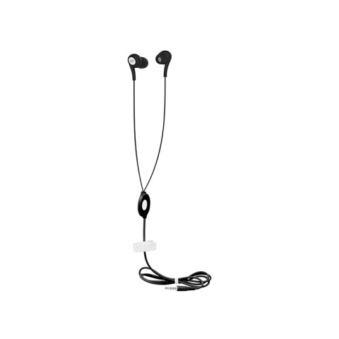 Blow słuchawki douszne stereo z mikrofonem, czarne Blow słuchawki douszne stereo z mikrofonem, czarne