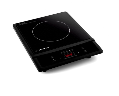 Esperanza kuchenka indukcyjna, elektryczna KRAKATAU jednopalnikowa czarna 2000W EKH005 Esperanza kuchenka indukcyjna, elektryczna KRAKATAU jednopalnikowa czarna 2000W EKH005