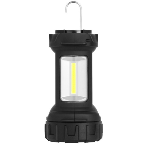 Vipow szperacz latarka diodowa LED + COB 3W z akumulatorem 2000mAh, ładowana przez port USB, czerwona Vipow szperacz latarka diodowa LED + COB 3W z akumulatorem 2000mAh, ładowana przez port USB, czerwona